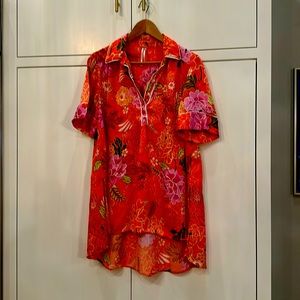 anthropology silky top